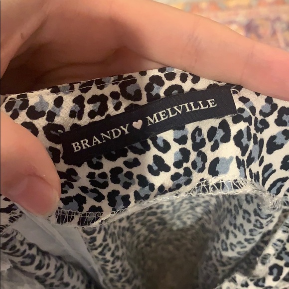 Brandy Melville cheetah print midi skirt! - Picture 2 of 3